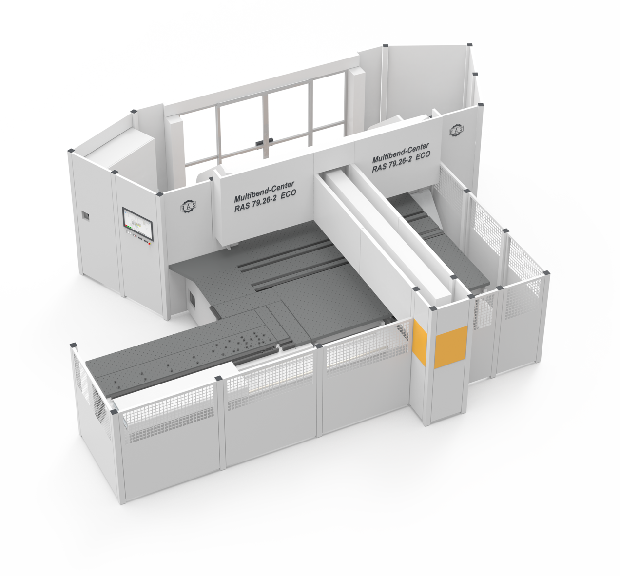 Multibend-Center ECO Rückansicht der Maschine