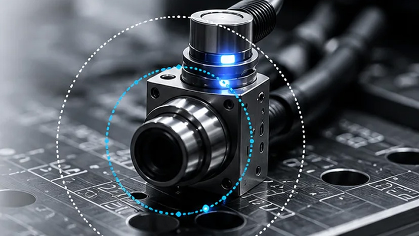 Sensor am Multibend-Center für Smart Predict