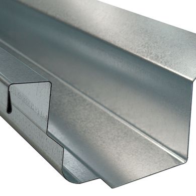 Gutter with radius