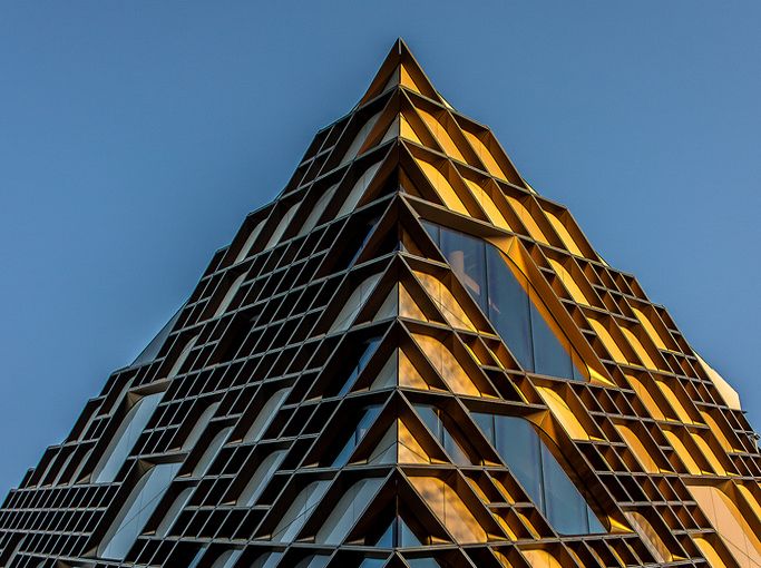 Modern architecture at "The Diamond"