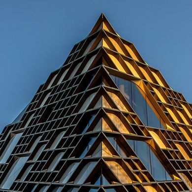 Moderne Architektur am "The Diamond"