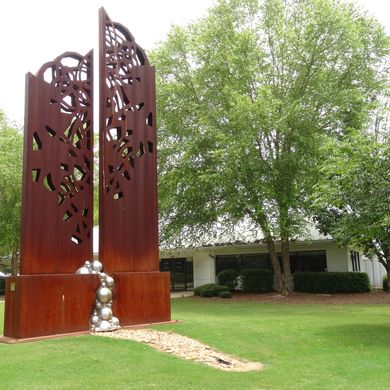 Steel sculpture