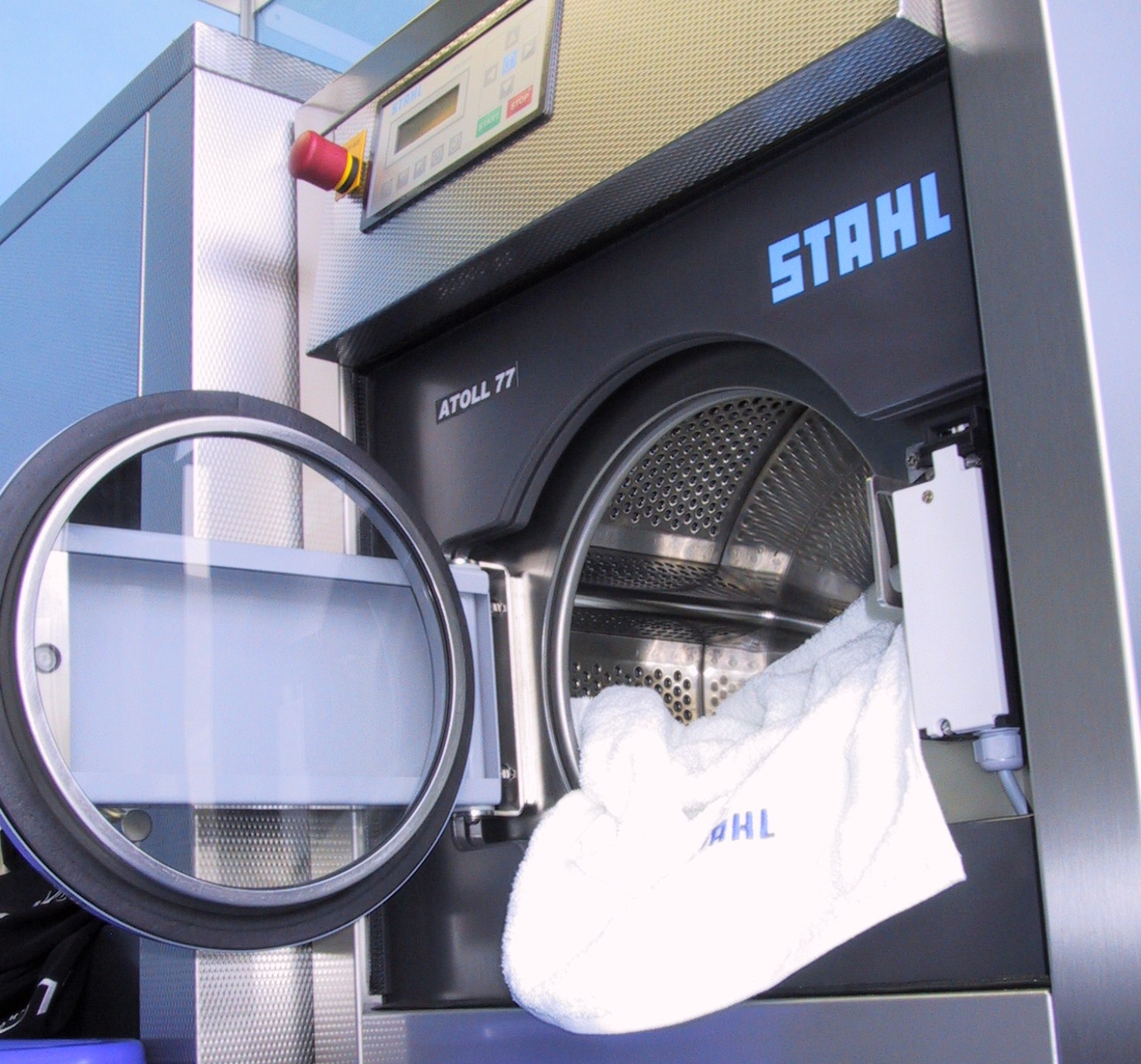 Commercial washing machine manufactured by Stahl